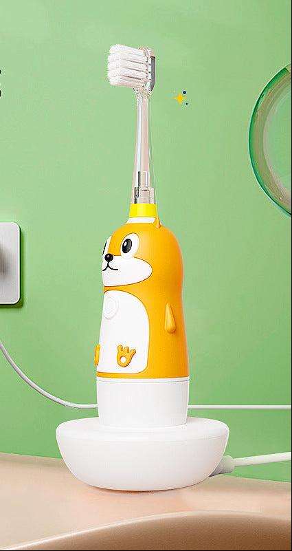 Electric Panda-Themed Toothbrush Set Kalsten