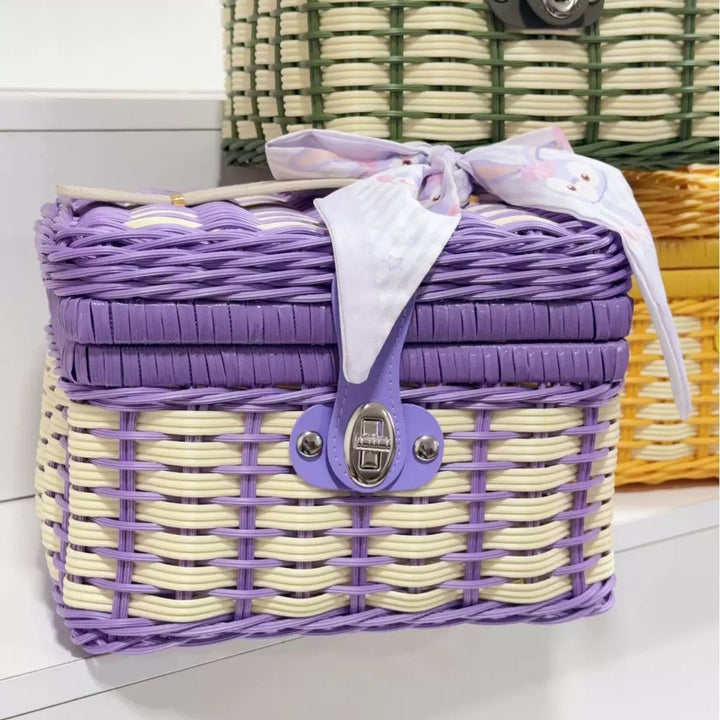 Women Robust Rattan Storage Box Kalsten