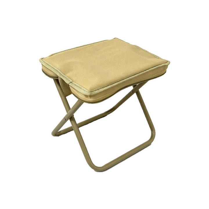 Folding stool with padded seat Kalsten