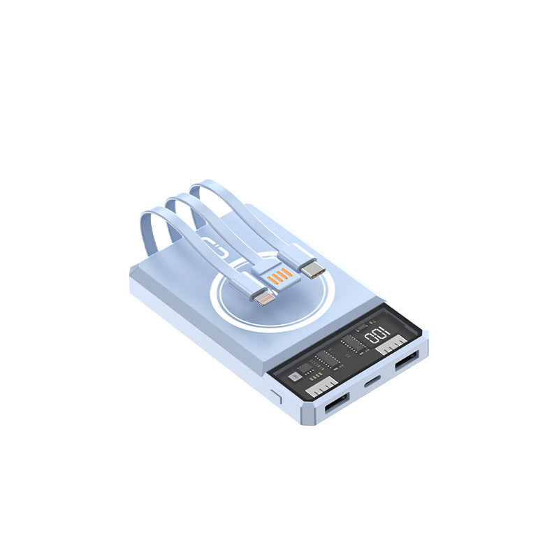 Power bank with integrated light and fast charging functions Kalsten