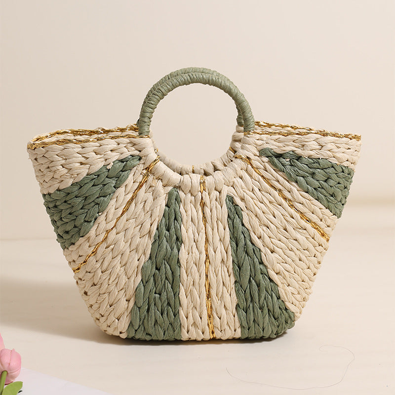 Handcrafted basket bag with innovative design Kalsten