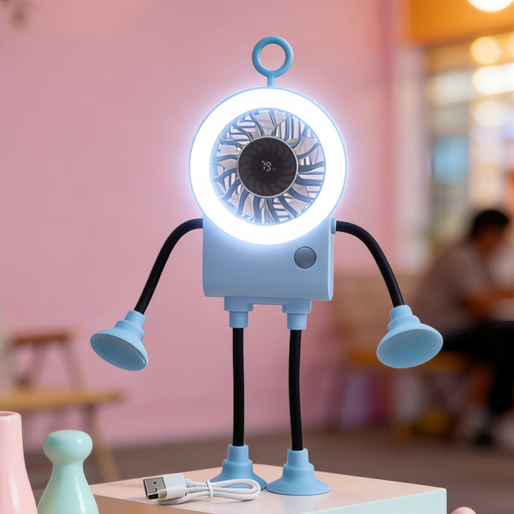 Unisex Creative Fan with integrated LED lighting Kalsten
