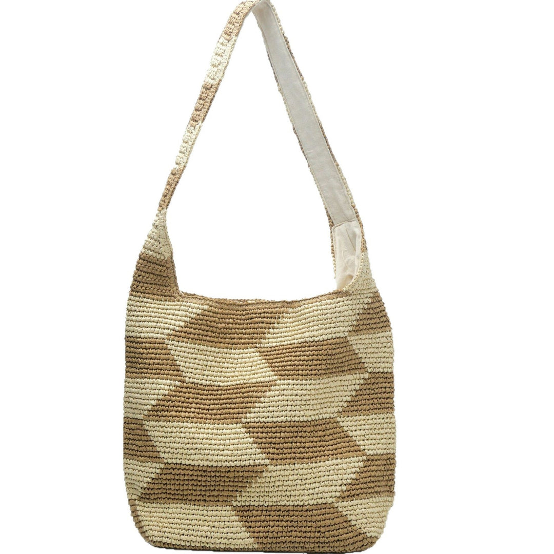 Stylish handbag made of natural weave Kalsten