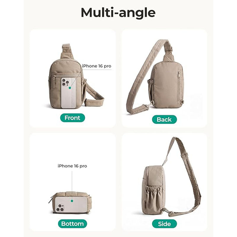 Compact Crossbody Bag with Multiple Compartments Kalsten