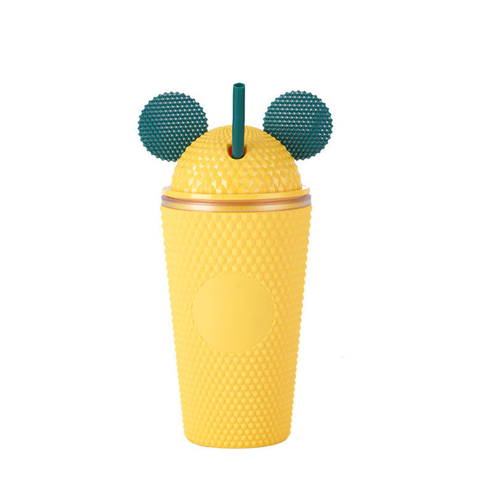 Ladies playful drinking cup with creative ears and anti-slip coating Kalsten