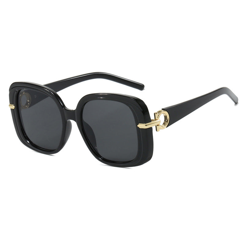 Women's square sunglasses with luxurious metal accent Kalsten