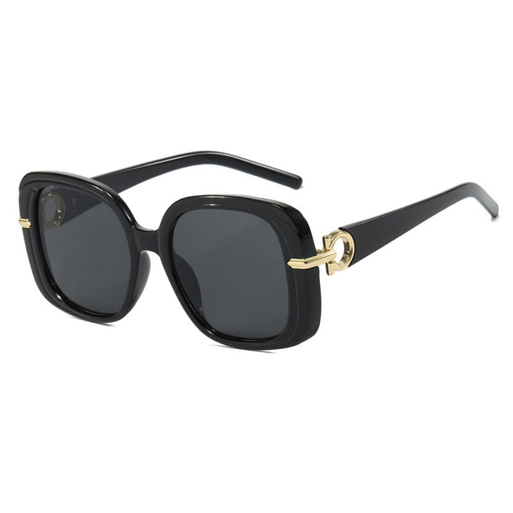 Women's square sunglasses with luxurious metal accent Kalsten