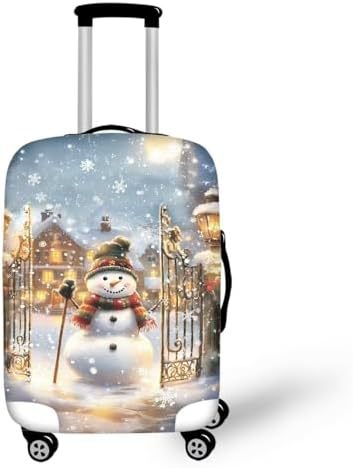 Unisex nano elastic suitcase cover with horse and sunflower motif, stretchable stretch protection for hard shell trolley with zipper Kalsten