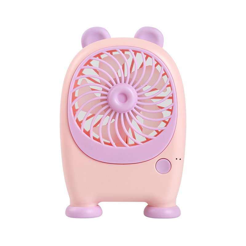 Women's Portable Mini Fan with Cute Animal Design Kalsten