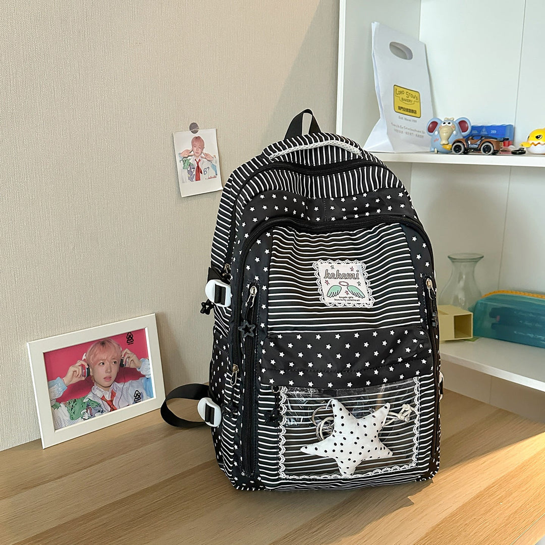 Stylish Multi-Pocket School Backpack