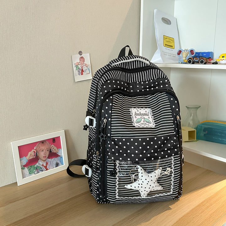 Stylish Multi-Pocket School Backpack