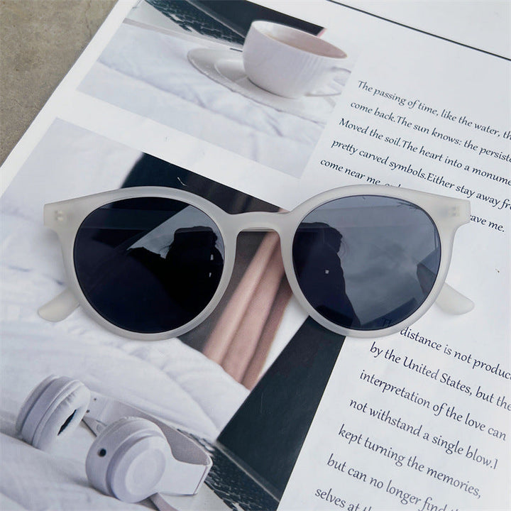 Chic Retro Round Frame Sunglasses Kalsten
