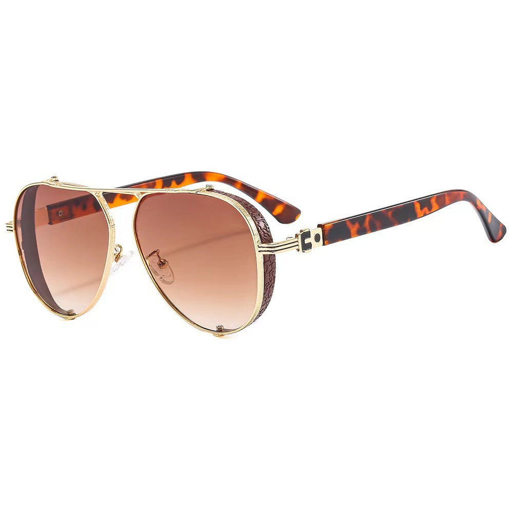 Women's fashionable sunglasses with innovative retro-futuristic design Kalsten