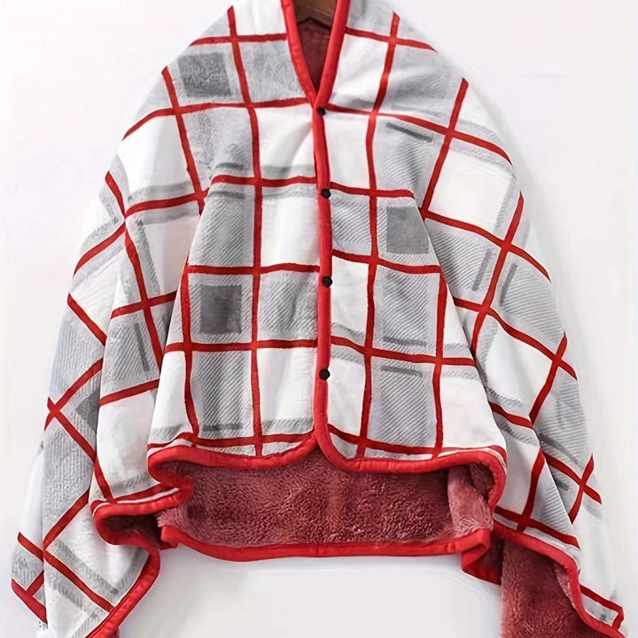 Ladies elegant warmkeeping poncho blanket Kalsten