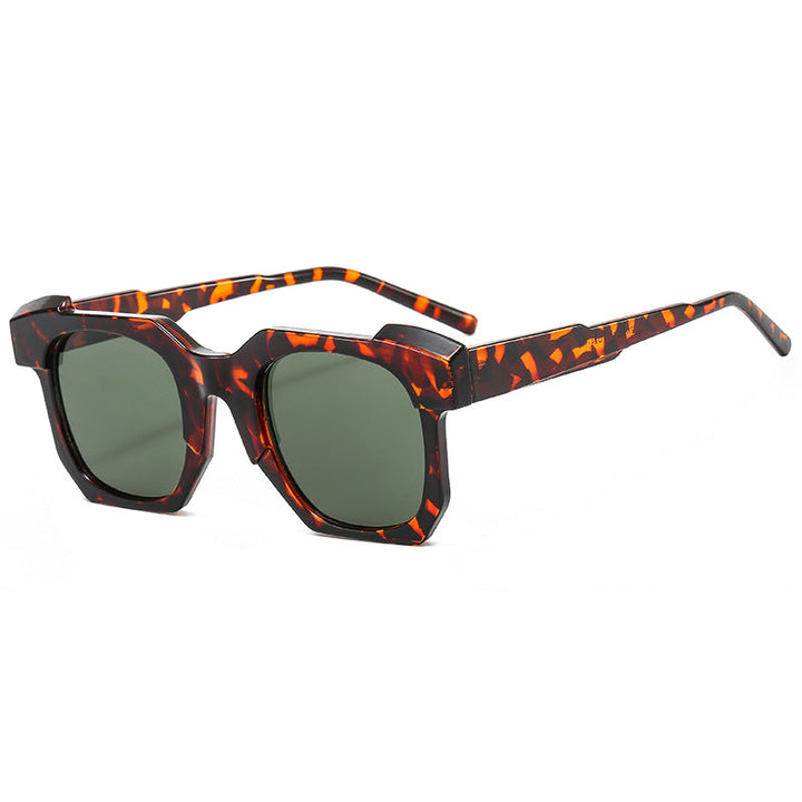 Women's fashionable sunglasses in square design with contrasting frame Kalsten