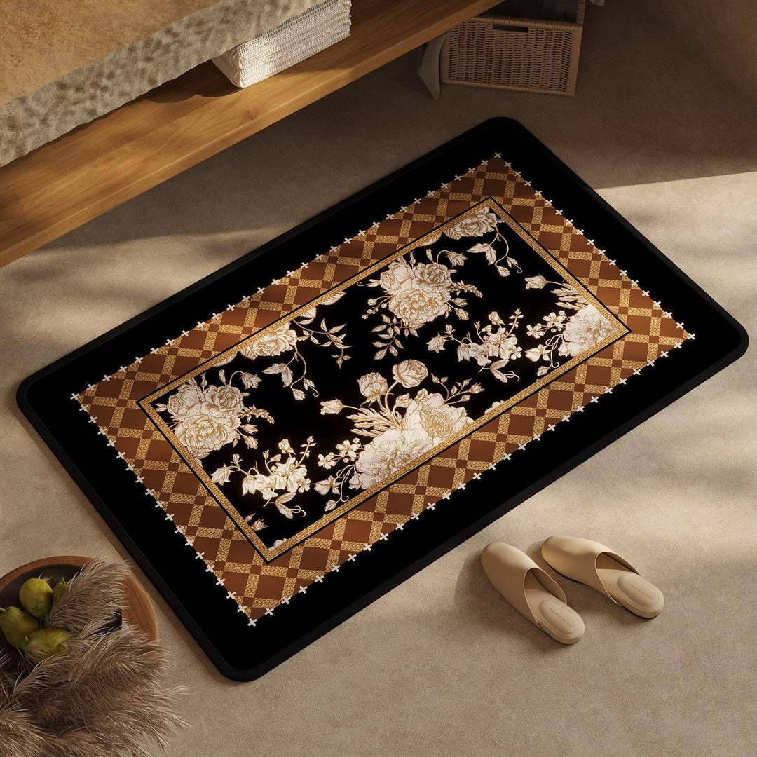 Chic Geometric Design Bath Mat Kalsten