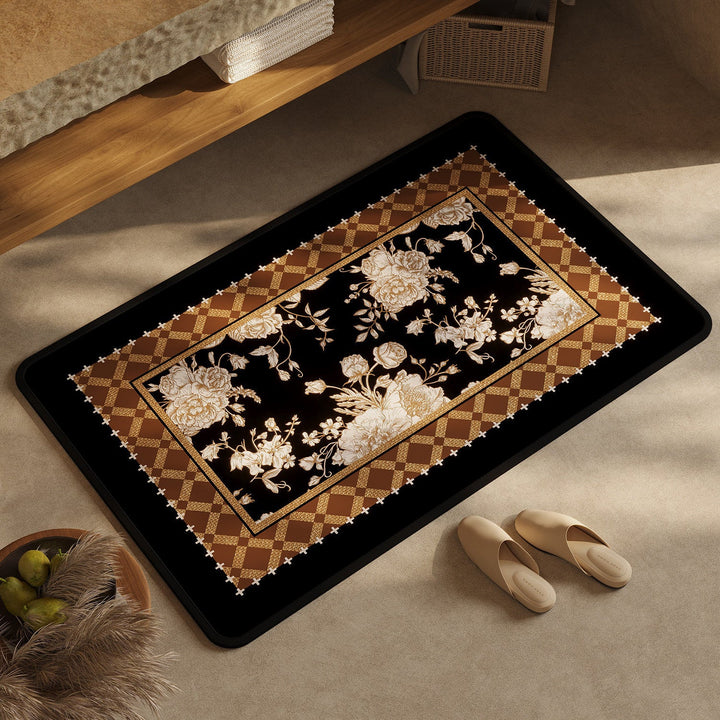 Chic Geometric Design Bath Mat Kalsten