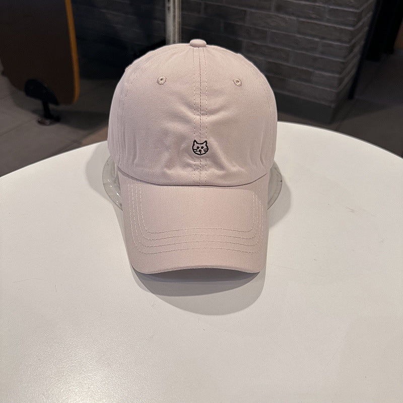 Women's Casual Cat Embroidered Baseball Cap Kalsten