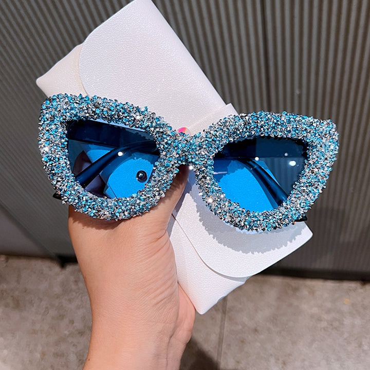 Ladies Designer Sunglasses with Rhinestone Details Kalsten