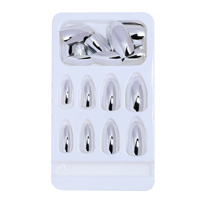 Metallic Glossy Press-On Nail Set Kalsten