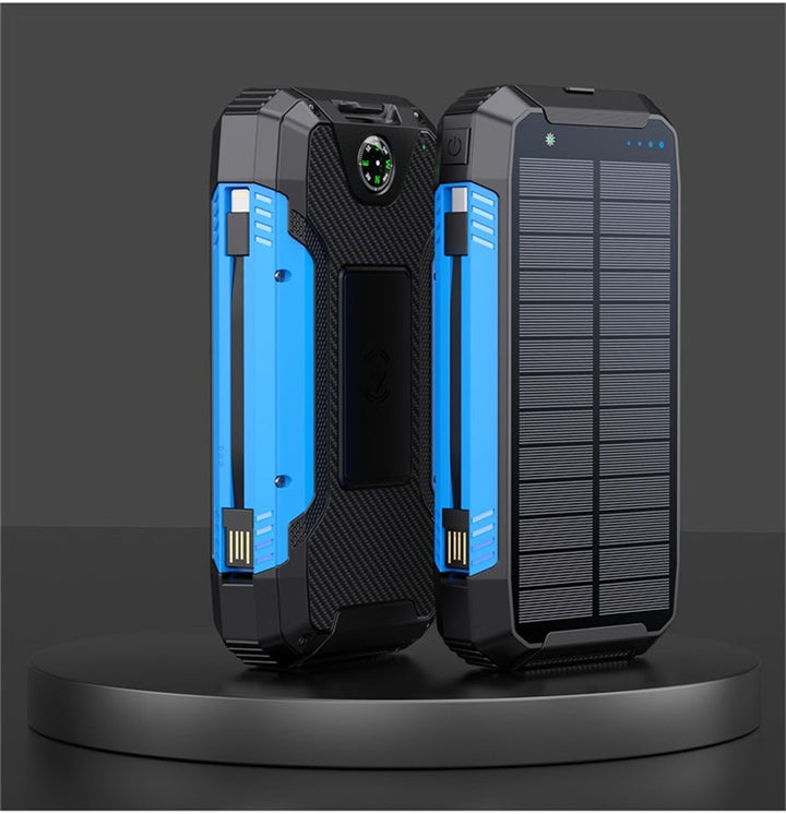 Robust Solar Power Bank with Multifunctional Charging Port Kalsten