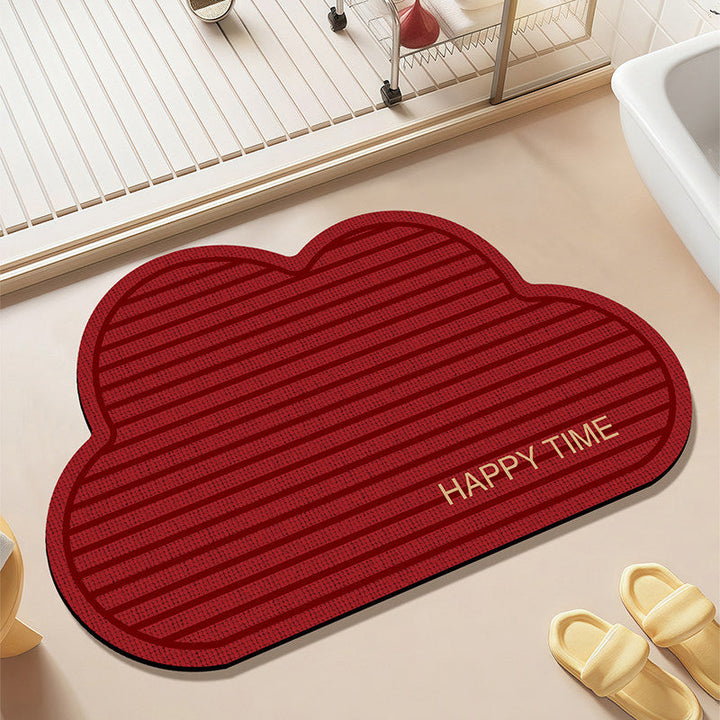 Personalized Memory Foam Bath Mat Kalsten