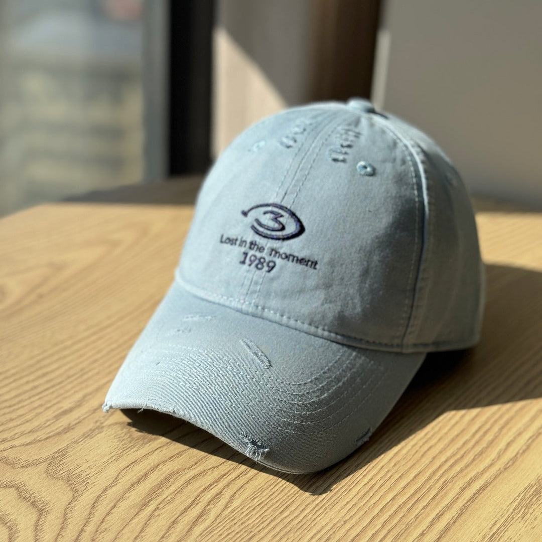Men's Distressed Baseball Cap Kalsten