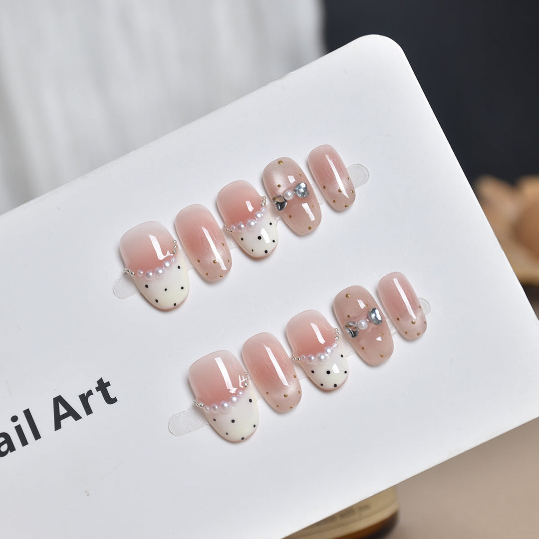 Decorative Animal Print Press-On Nail Set Kalsten