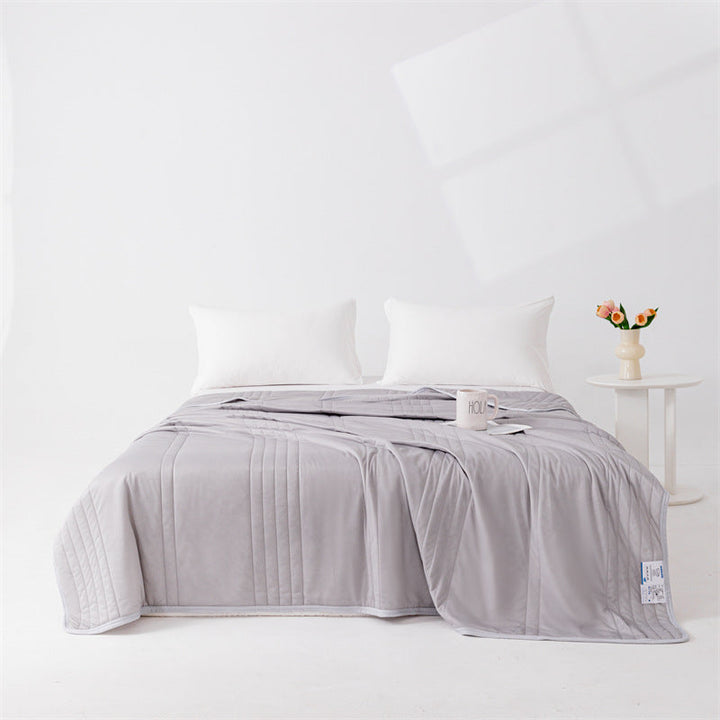 Cooling Ice Silk Summer Blanket – Lightweight, Washable, Soft Quilt for Babies & Adults | Kalsten