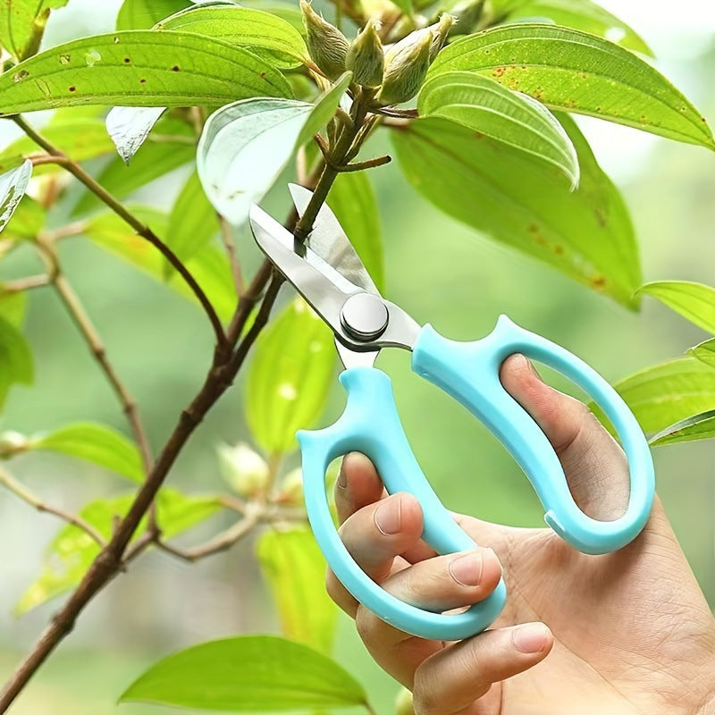 Compact stainless steel multi-purpose kitchen and craft scissors with Ergonomic non-slip handles Kalsten