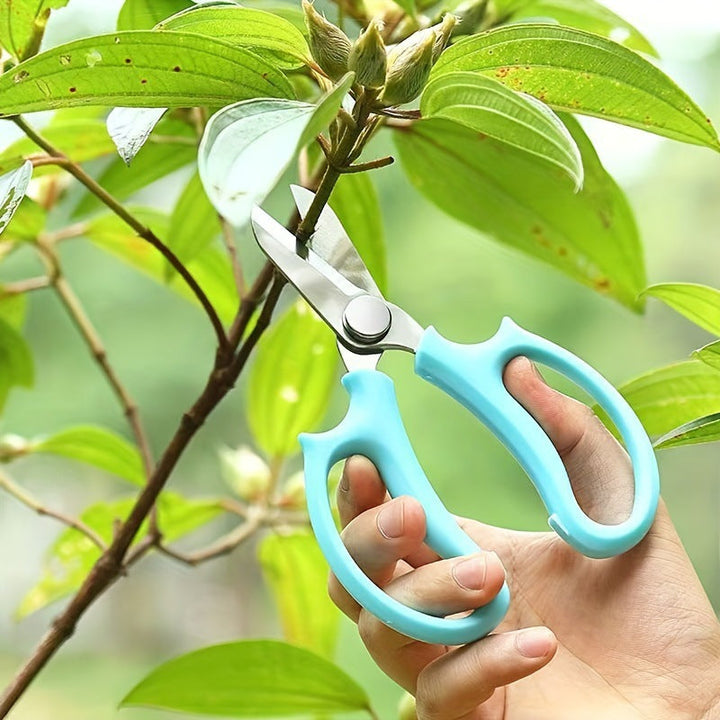 Compact stainless steel multi-purpose kitchen and craft scissors with Ergonomic non-slip handles Kalsten