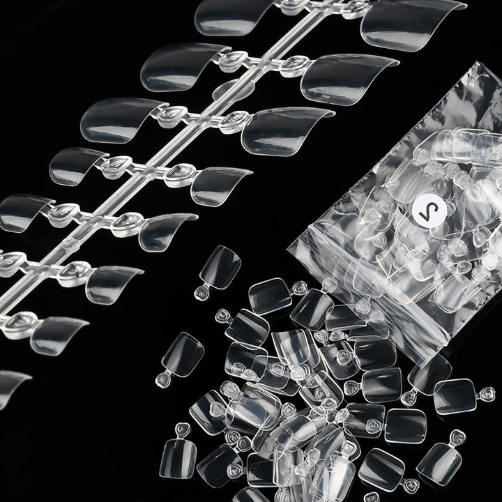 Professional Clear Gel Toenail Tips Kalsten