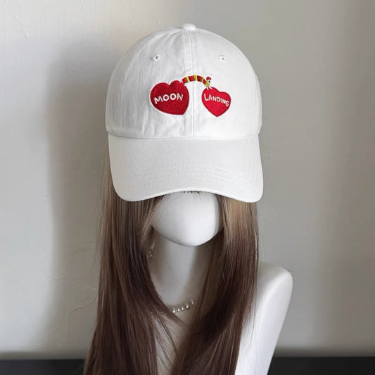 Embroidered Character Baseball Cap