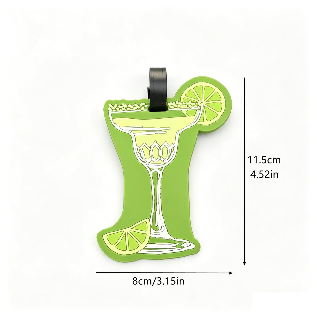 Martini-Themed Luggage Tag Kalsten