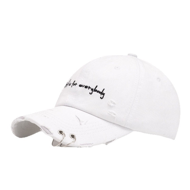 Unisex Distressed Sun Protection Cap Kalsten