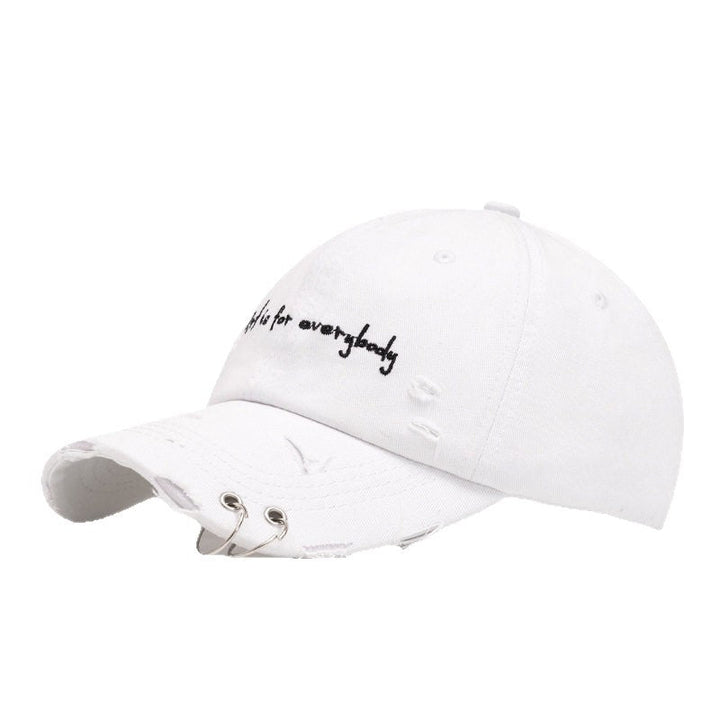 Unisex Distressed Sun Protection Cap Kalsten