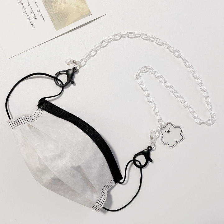 Glasses chain holder with cute bear pendant Kalsten