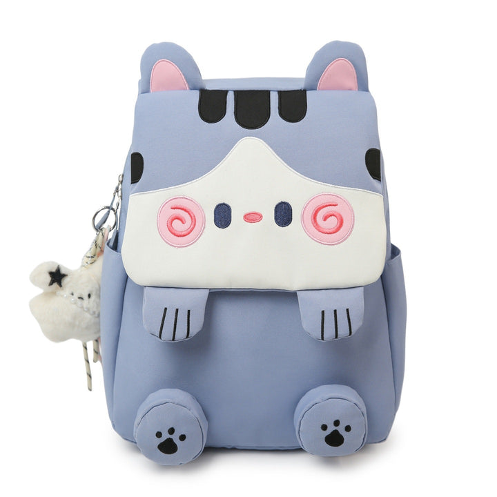 Cute Cat-Themed Plush Backpack Kalsten