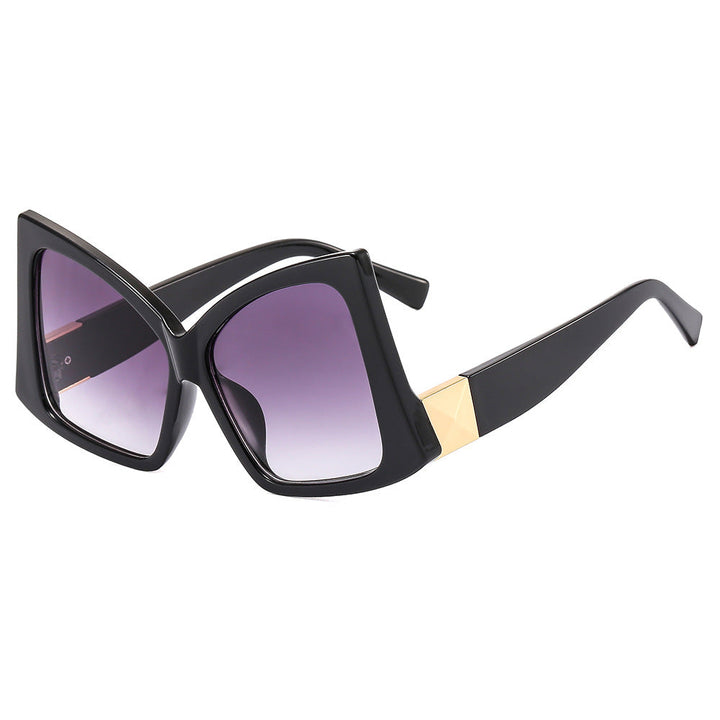 Women's oversized sunglasses with elegant square frame and protective UV protection Kalsten