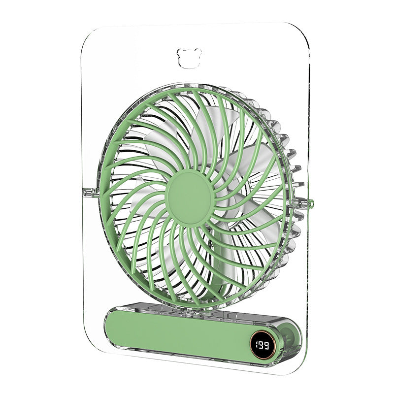 Unisex Portable Table Fan with Variable Speed Control and USB-C Connection Kalsten
