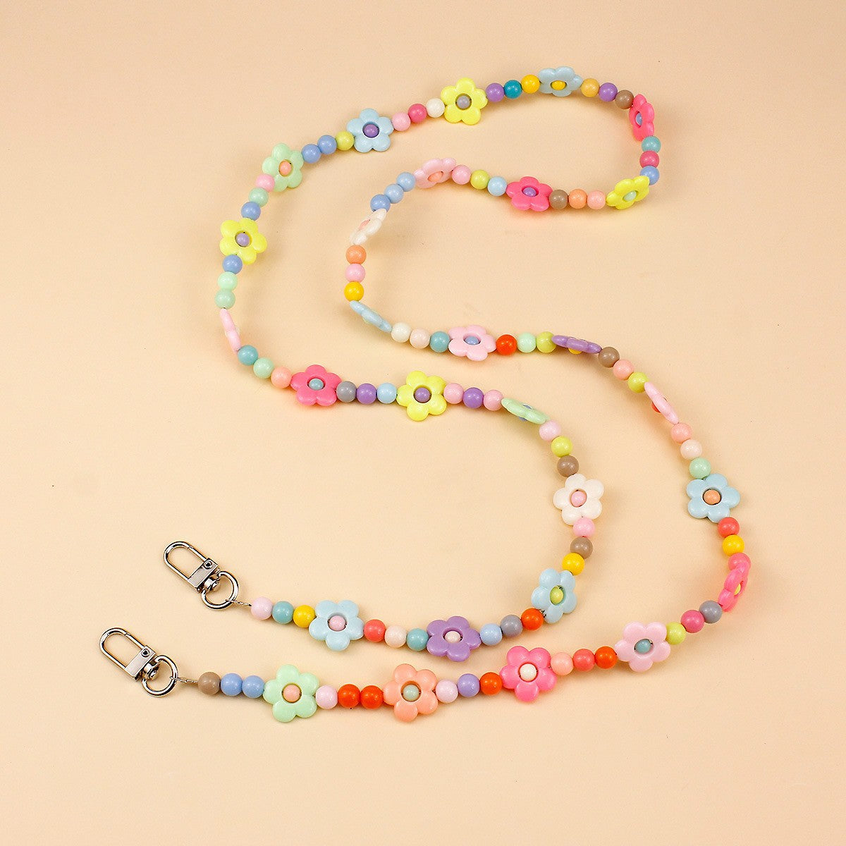 Elegant Beaded Eyewear Chain Acalora