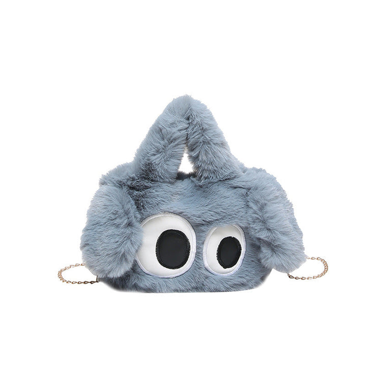 Cozy plush shoulder bag with ear application Kalsten