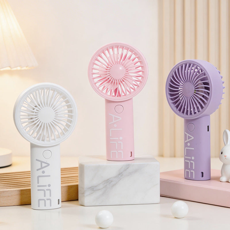 Women's Portable Hand Fan with USB Charging Function and Ergonomic Design Kalsten 1782398222