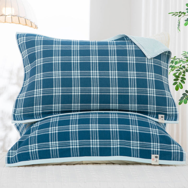 Women’s pillowcase in classic check design Kalsten