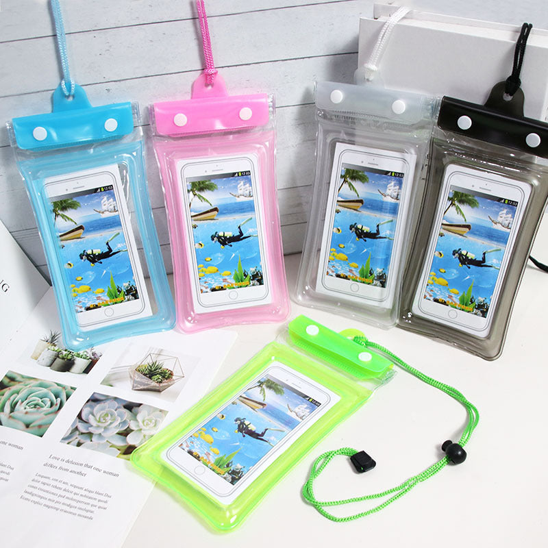 Unisex waterproof smartphone bag with flexible carrying strap Kalsten