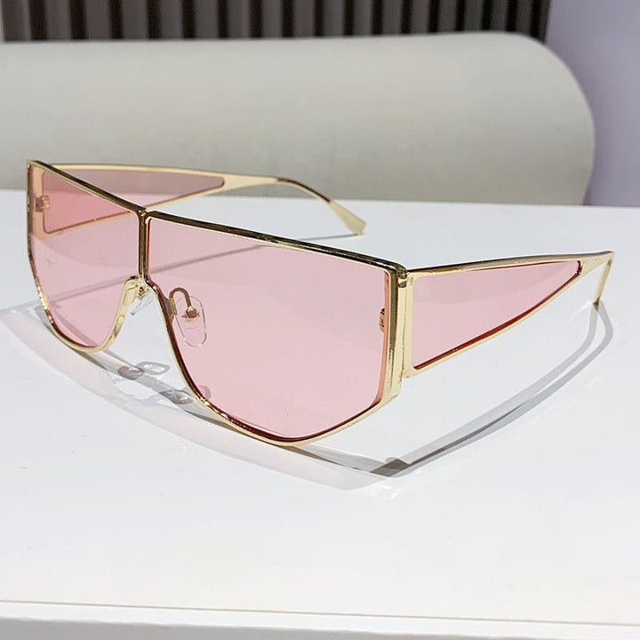Men's Bold Statement Shield Sunglasses Kalsten