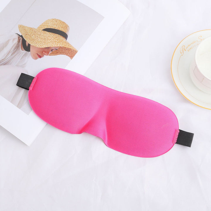Unisex nan three-dimensional contour eye mask with memory foam, soft nose bridge and adjustable comfort band Kalsten