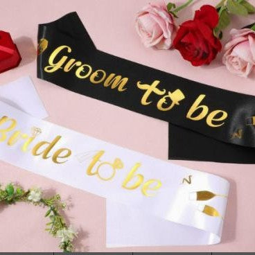 Women's Wedding Sash Set Kalsten