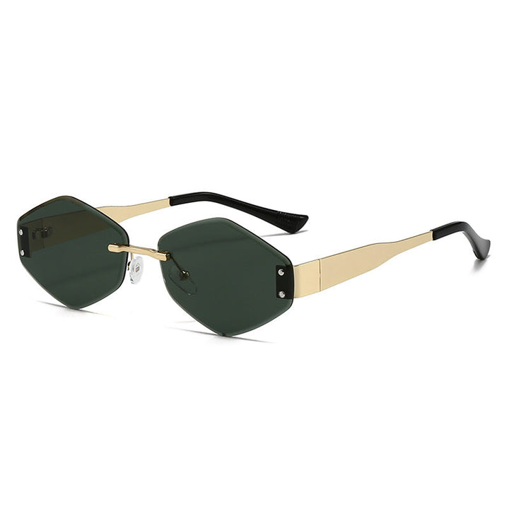 Women's fashionable sunglasses in trendy hexagon design Kalsten