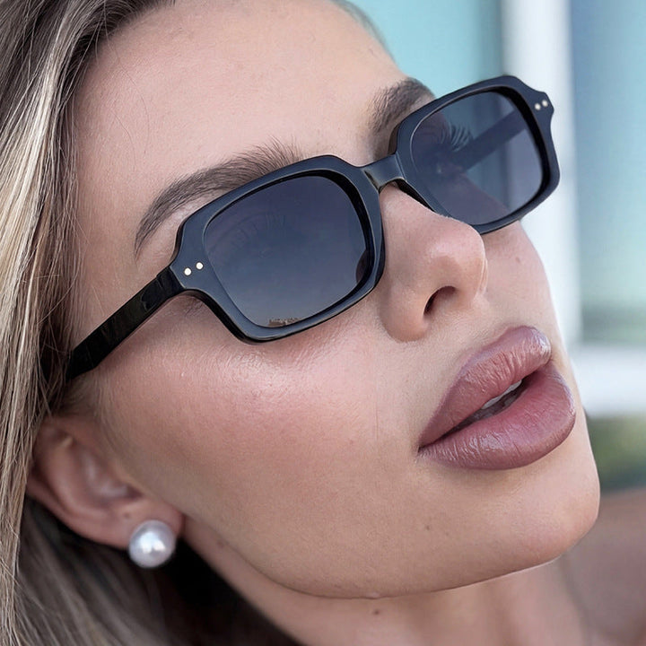 Ladies stylish square sunglasses with striking accents Kalsten